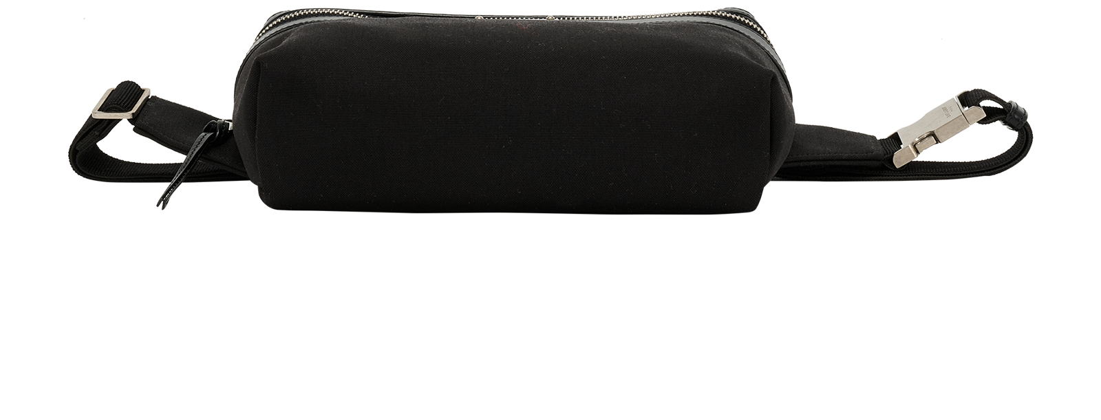 Bum Bag, &pound;250, Handbags, Black, Canvas/Leather, Top view